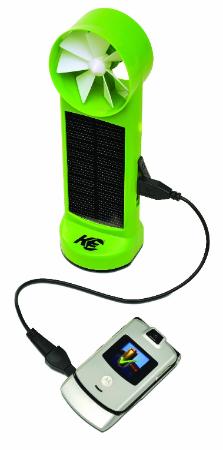 Turbine phone charger
