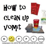 How Preppers Clean Up Vomit