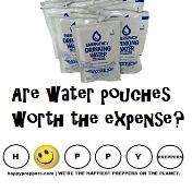 Are water pouches worth the expense?