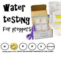 water testing for preppers
