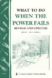 What to do when the power fails