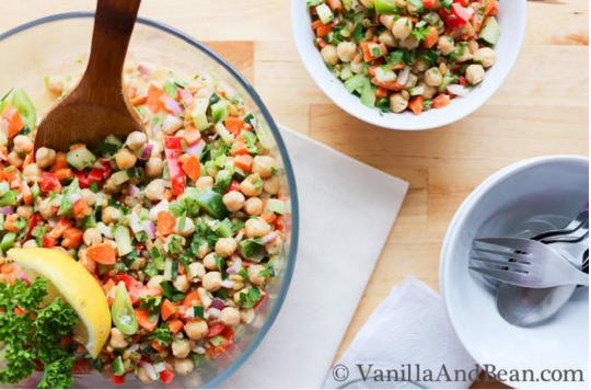 VanillaAndBean.com shares a wheat berry salad recipe