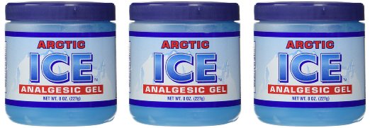 Analgesic gel with menthol