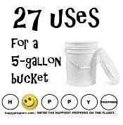 27 uses for a five gallon bucket