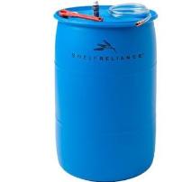 Water storage 55 gallons