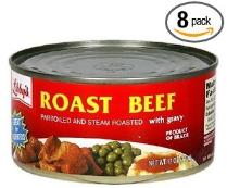 Roast beef in a can