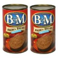 Brown bread in a can