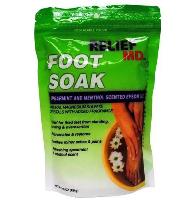 Foot soak Epsom Salt with spearment and menthol