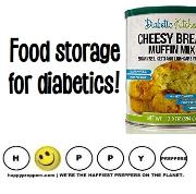 Food storage for diabetics