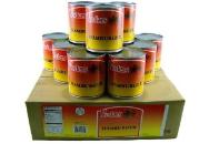 case of Yoder's Ground beef in a can