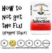 how to NOT get the flu (prepper style)