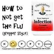 how to NOT get the flu (prepper style)