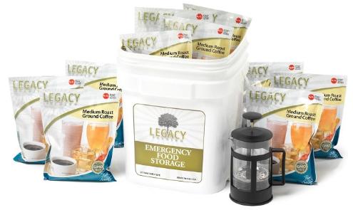 Legacy Foods coffee bucket