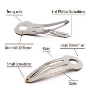 Mini hairclip tool