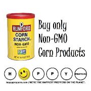 Buy only Non-GMO corn