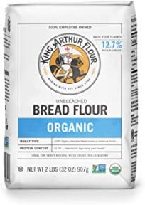 King Aurthur Organic  Bread Flour
