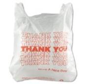 Thank you plastic bags