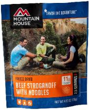 Mountain house Beef Stroganoff Pouches