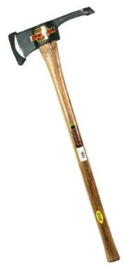 Pulaski tool used by firefighters
