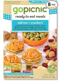 Salmon and Crackers