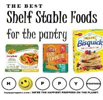 Shelf-stable Foods for the Prepper's Pantry