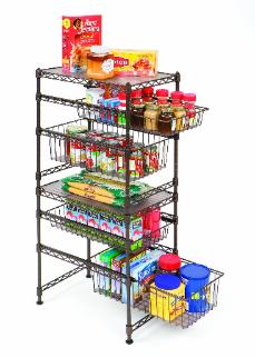 Prepper's pantry organizer