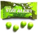 Chewing Gum for preppers: stay alert gum with caffeeine
