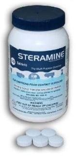 Steramine Sanitizing tablets
