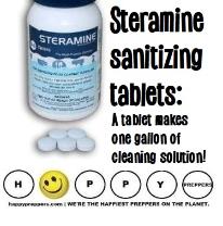Steramine Sanitizing Tablets