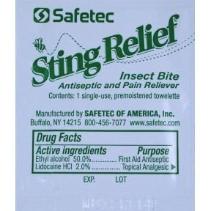 Bee sting relief