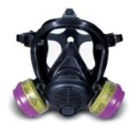 Survivair - medium  gas mask