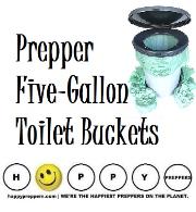 Prepper 5-Gallon Bucket Toilets