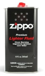 Zippo lighter fluid
