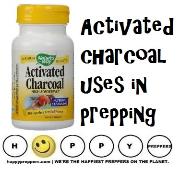 Activated Charcoal uses in prepping