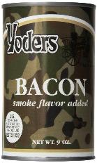 Yoders bacon - 12 cans