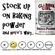 Stock up on baking powder