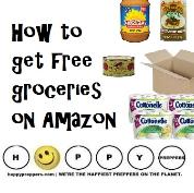 How to get free groceries on Amazon