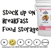 Stock up on Breakfast Food Storage