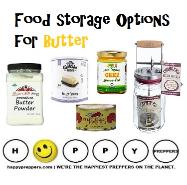 Food Storage Options for Butter - all about canning butter