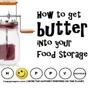 How to get butter into your food storage
