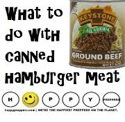What to do with canned hamburger meat