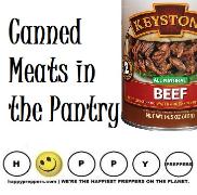 Canned Meats in the prepper's pantry