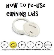 How to re-use canning lids
