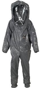 Deluxe chemical protection suit