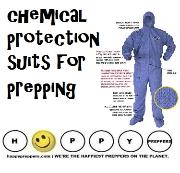 Chemical protection suits for prepping