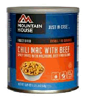 Mountain House #10 can of chili mac