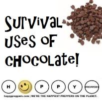 Chocolate for prepping and survival