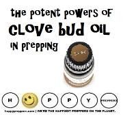 How to use clove bud oil in prepping