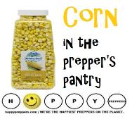 Corn in the prepper's pantry