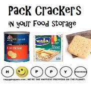 Crackers in your food storage
